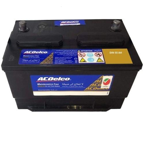 AC Delco 12V DIN 55AH Car Battery